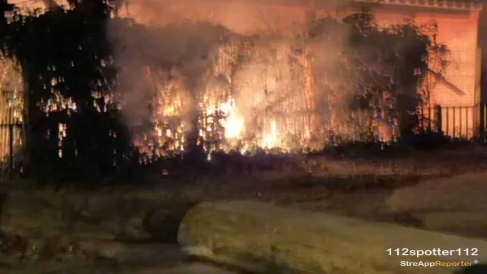 Brand container Nieuwland.