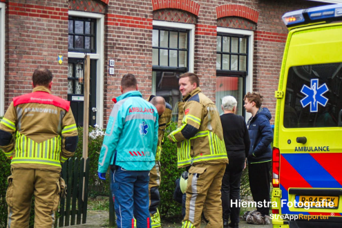 Brandweer Leeuwarden ingeschakeld voor CO-melding aan de Hollanderdijk