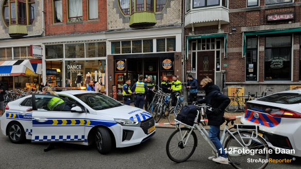 Steekincident in Ebbingestraat Groningen: politie onderzoekt situatie