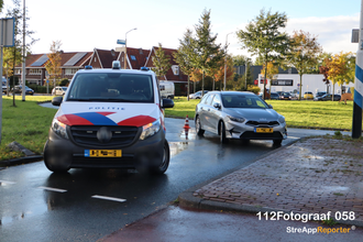 Behoorlijke schade na aanrijding