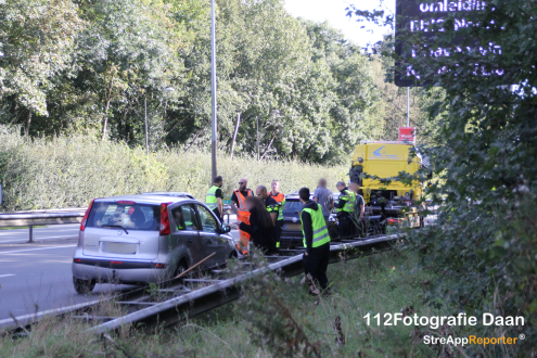 Kort incident op N370 in Groningen