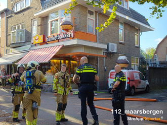 brand gebouw