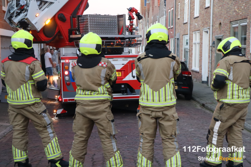 Schoorsteenbrand Katwijk 