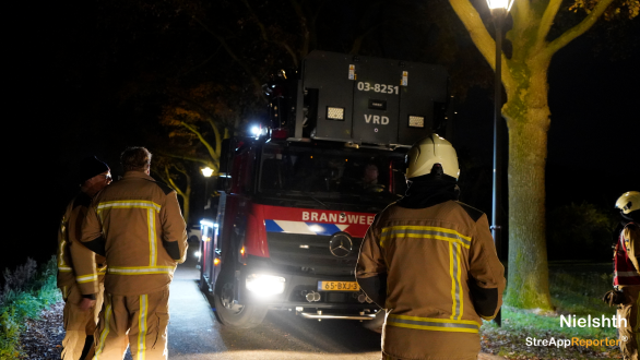 Brandweer rukt uit naar schoorsteenbrand 