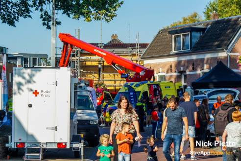 Vele mensen naar hulpdiensten opendag