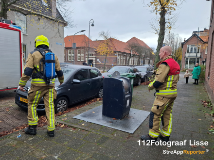 Containerbrand Haarlem