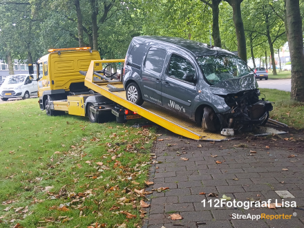 Ongeval op de Lage Dijk in Helmond