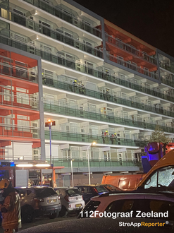 Appartementenbrand met GRIP-1 en reanimatieprotocol opgeroepen