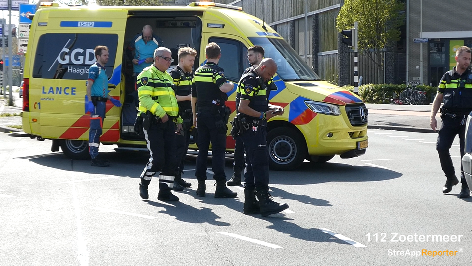 Verkeersdrukte en gewonde na aanrijding op Calandstraat Den Haag