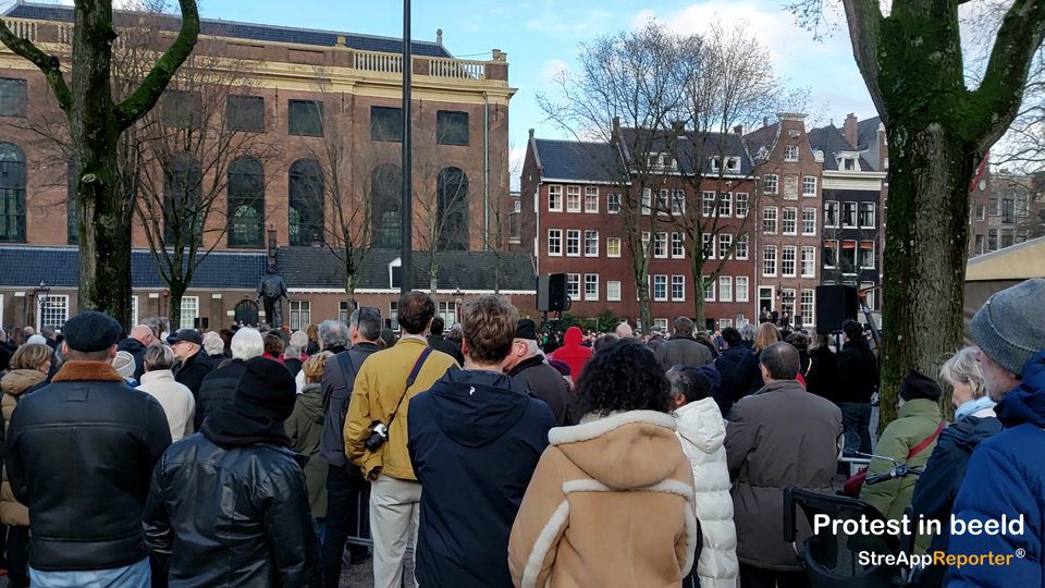 Herdenking Februaristaking in Amsterdam